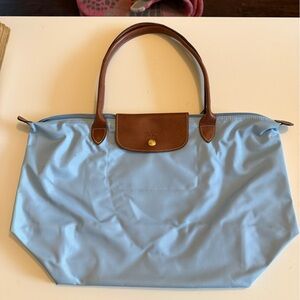 Longchamp Le Pliage original  Large tote bag Light Blue